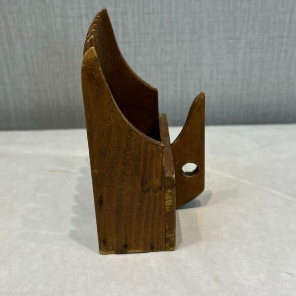 Antique Handmade Wooden Cranberry Rake Scoop Mini Small Handheld Vintage - Picture 3 of 10